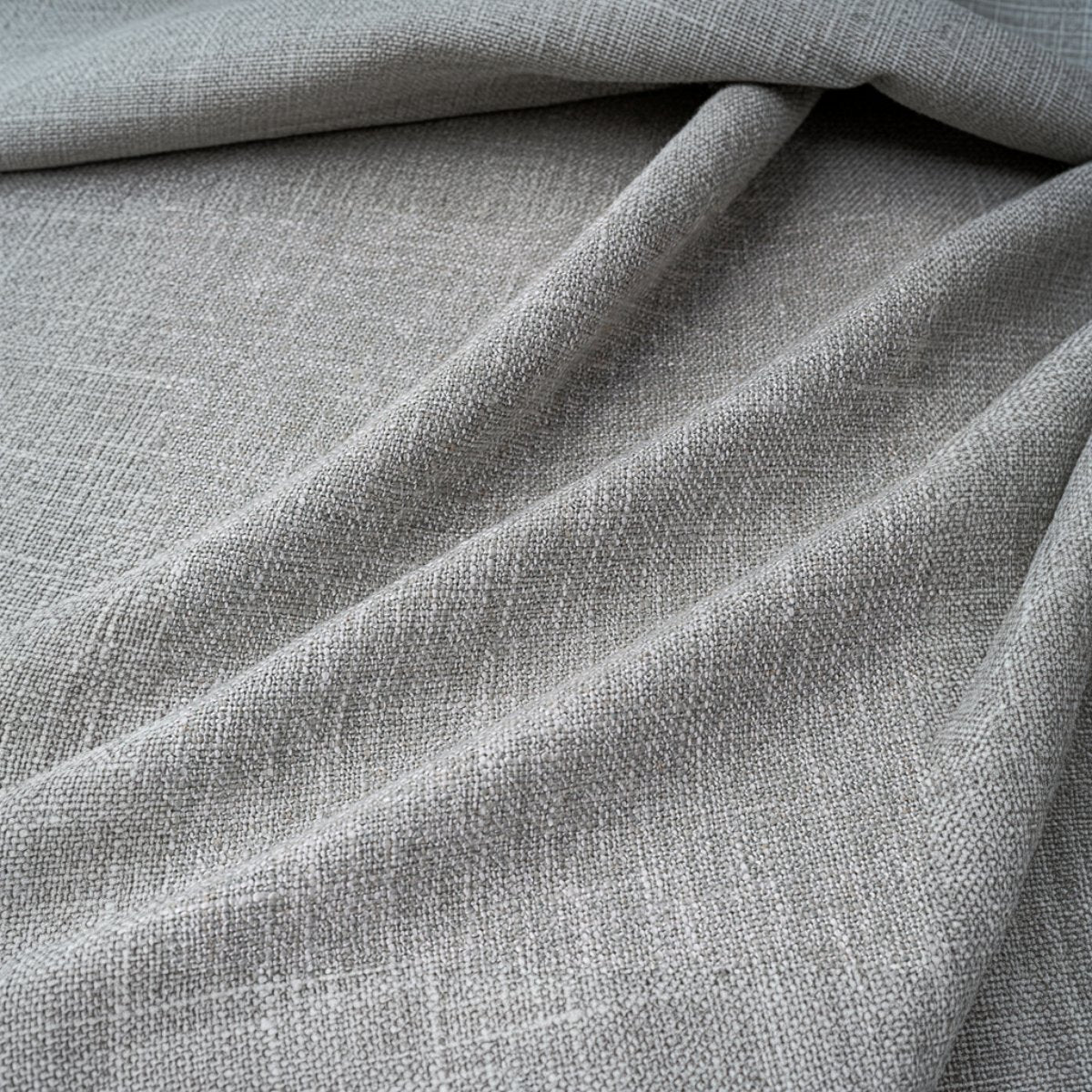 Canvas Linen Pleated Blackout Curtains Heavyweight Elegant Custom Modern Solid Drapes