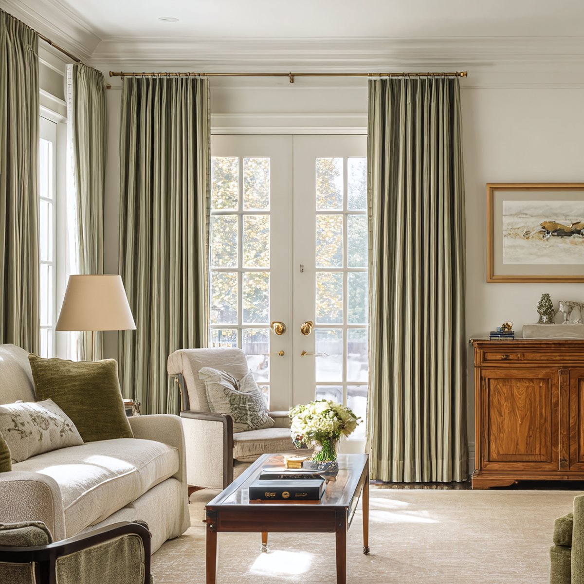 Light And Breathable Pleated Tulle Curtains