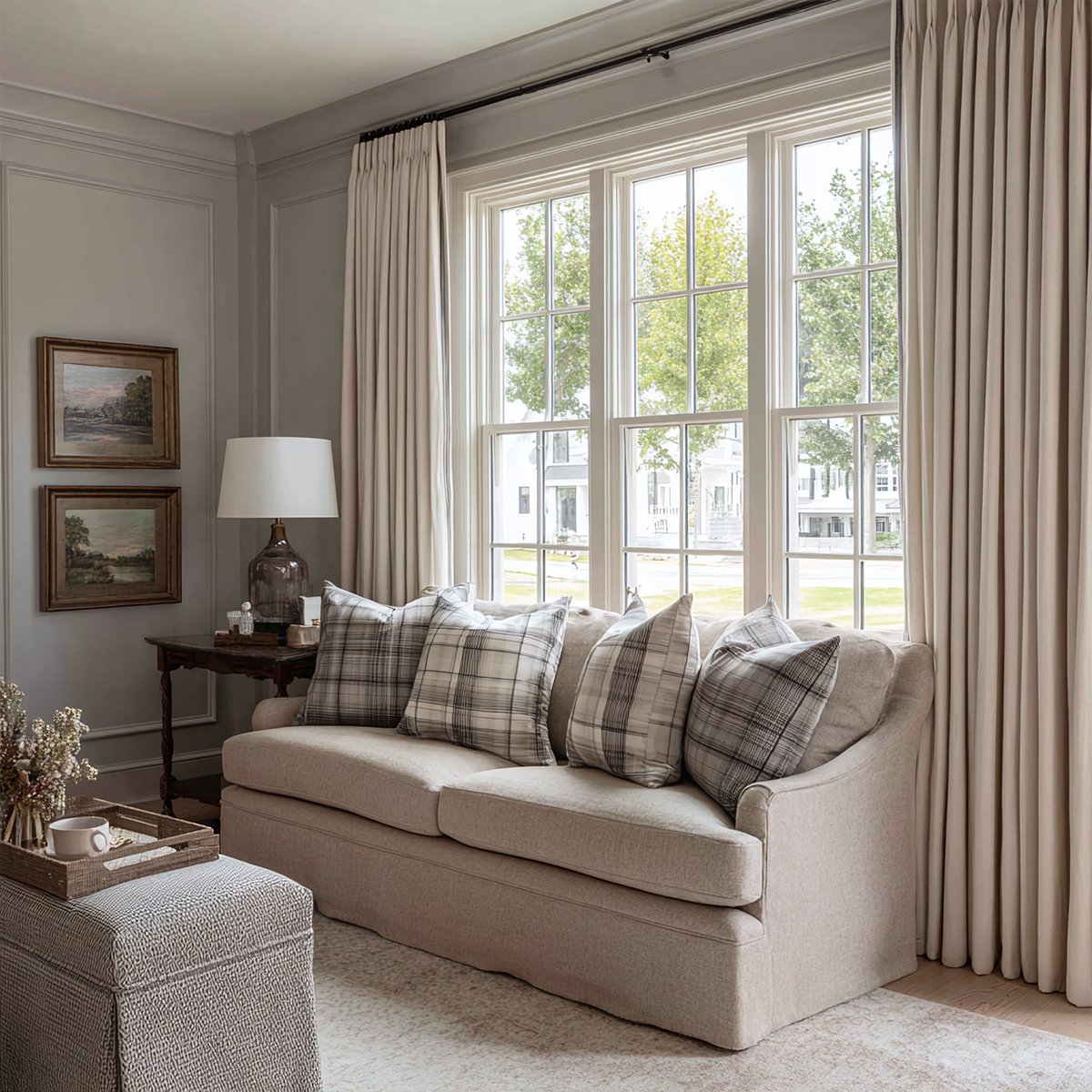 Velvet Blackout Pleated Curtains
