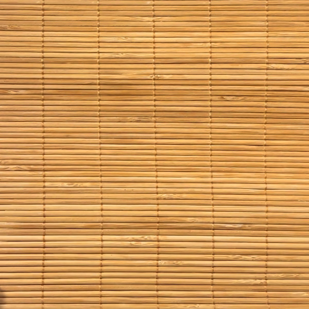 100% Bamboo Woven Shade - Natural Straw