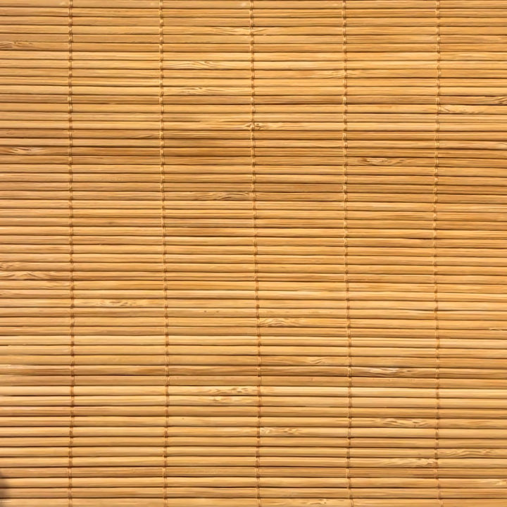 100% Bamboo Woven Shade - Natural Straw
