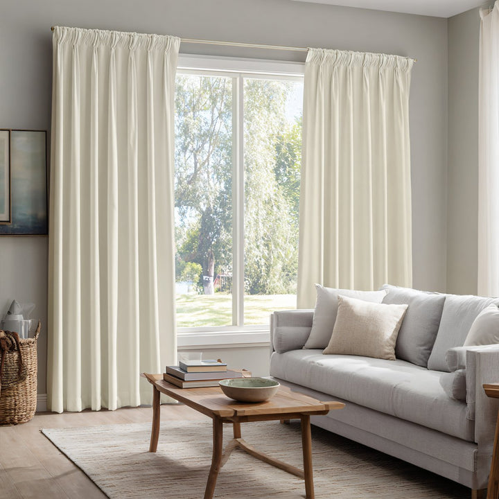 Umbra Velvet Blackout Pleated Thermal Curtains Soft Top
