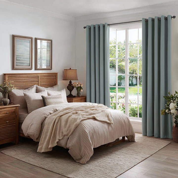 Nest Custom Velvet Thermal Curtains Pinch Pleat Grommet