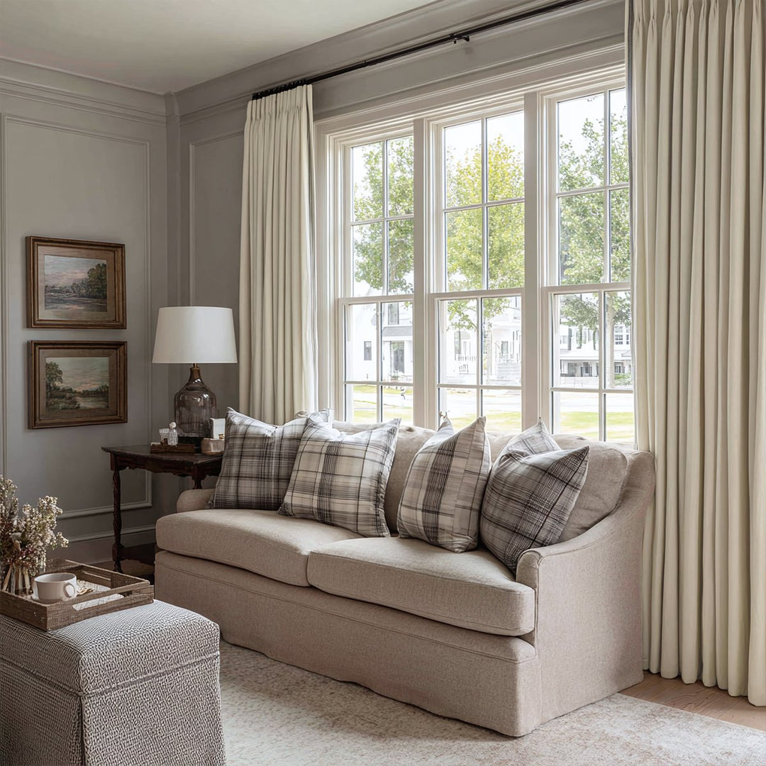 Umbra Velvet Blackout Pleated Thermal Curtains