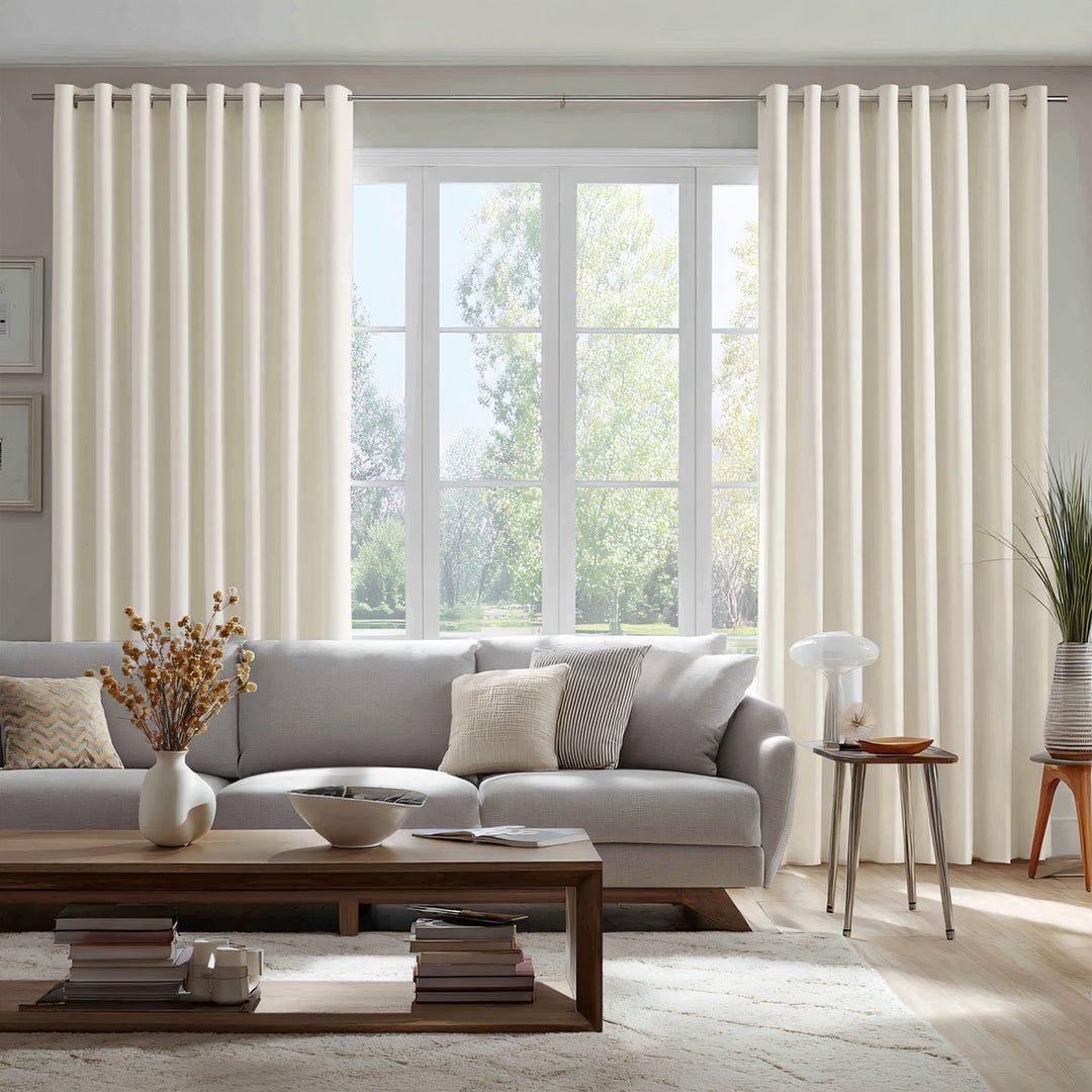 Umbra Velvet Blackout Pleated Thermal Curtains Grommet