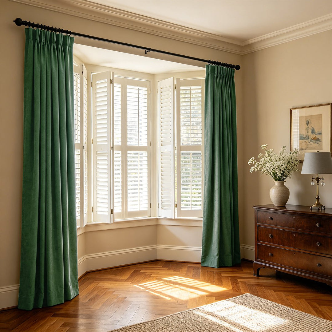 Lume Linen Blackout Custom Curtains Breathable Pinch Pleat