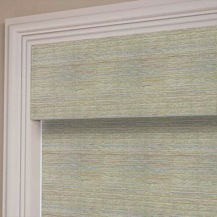 Natural Ramie Bamboo Woven Shade - Sage Green