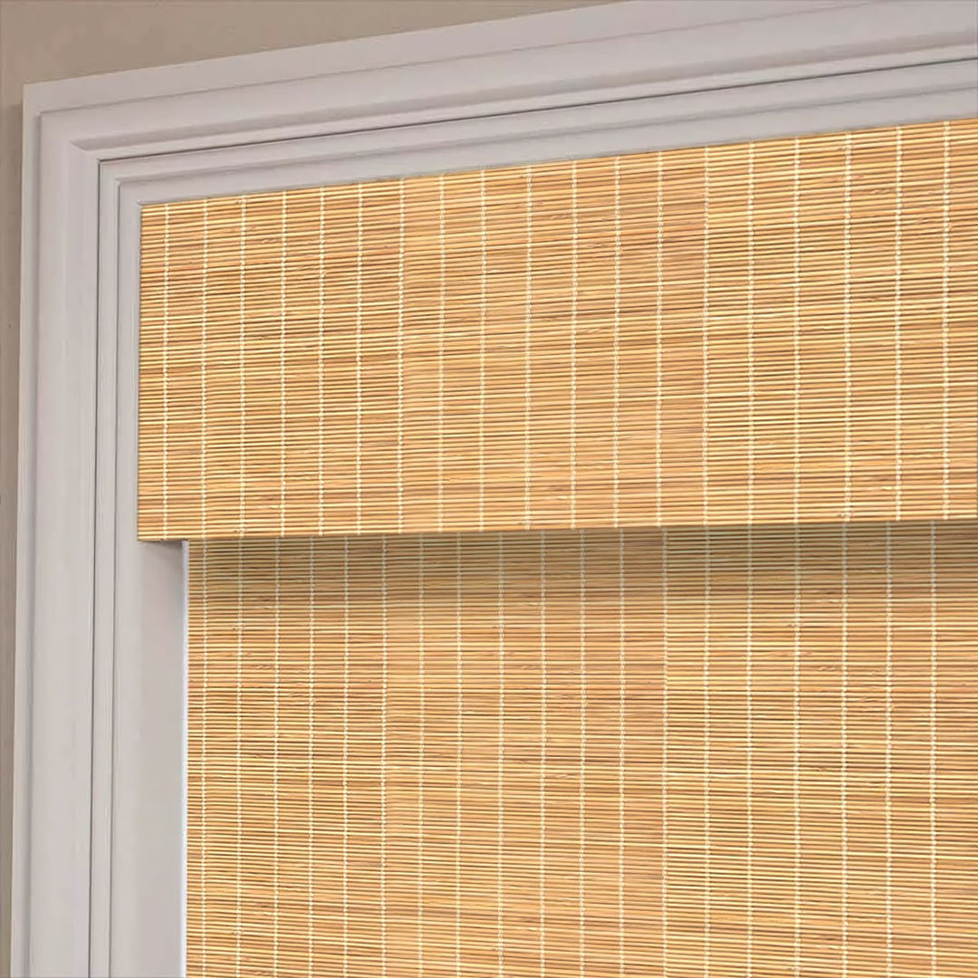 100% Bamboo Woven Shade - Pale Wheat