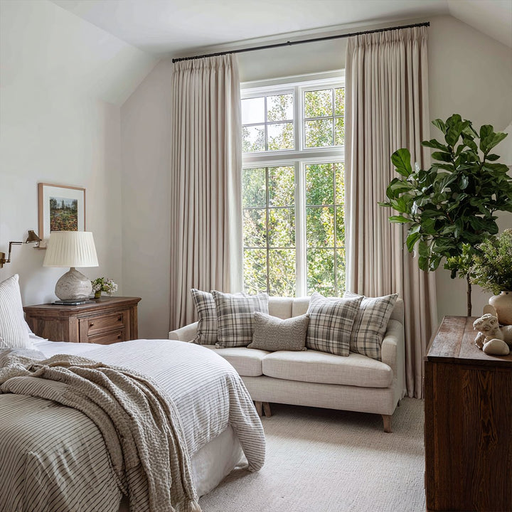 Ember Luxurious Velvet Pleated Thermal Curtains