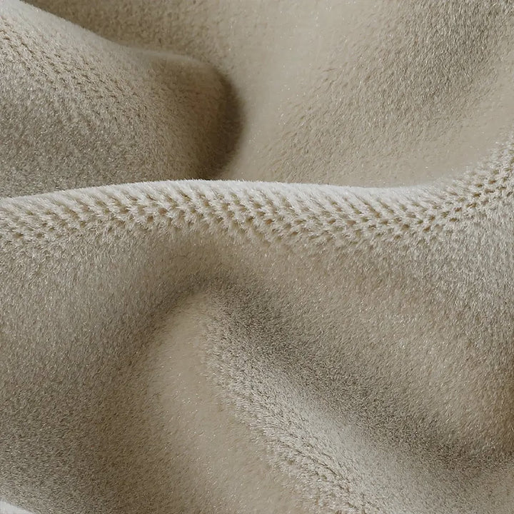 Nest Elegant Velvet Pleated Living Room Bedroom Curtains Grommet