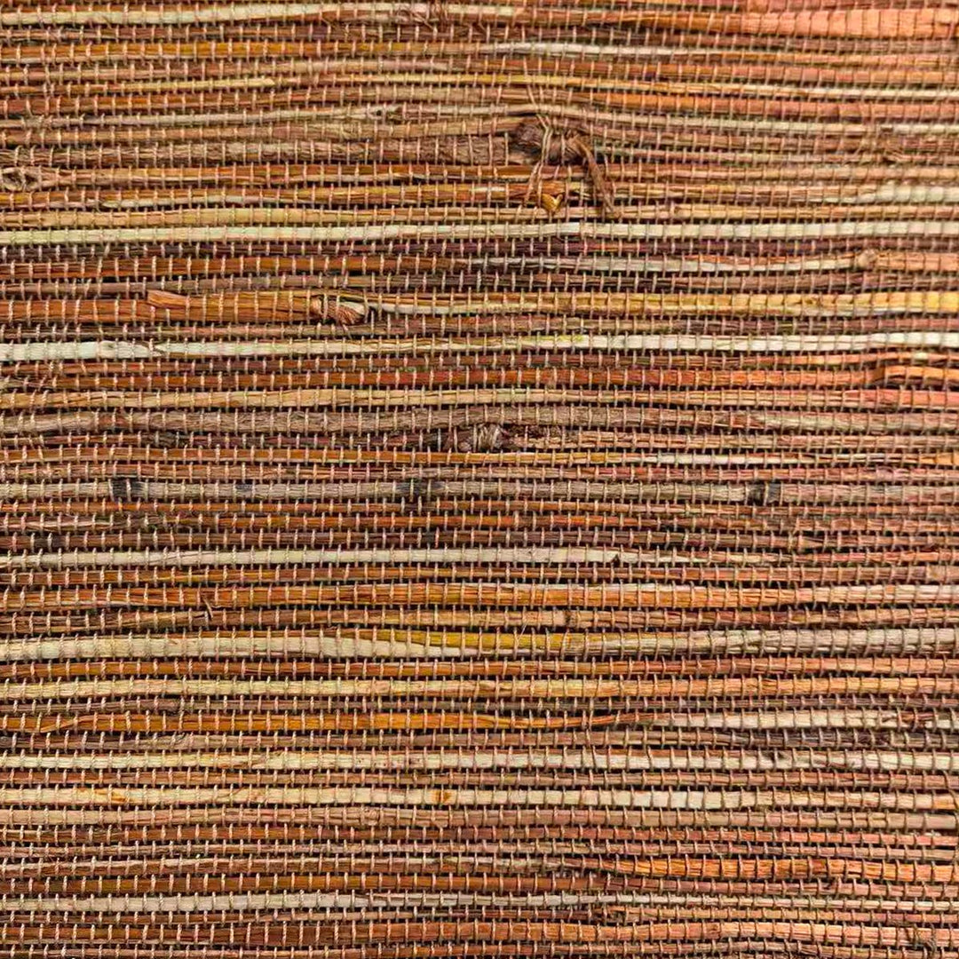 Natural Ramie Bamboo Woven Shade - Terracotta