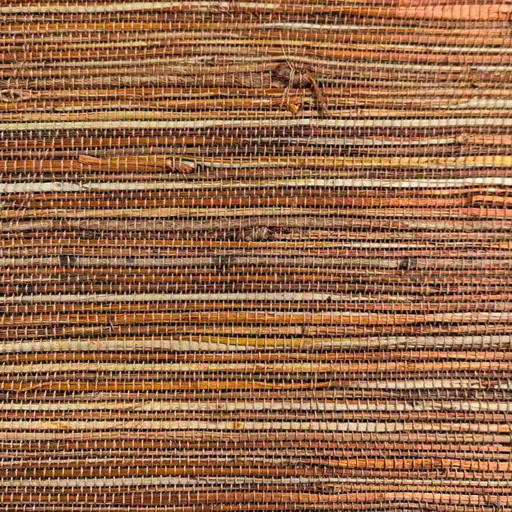 Natural Ramie Bamboo Woven Shade - Terracotta