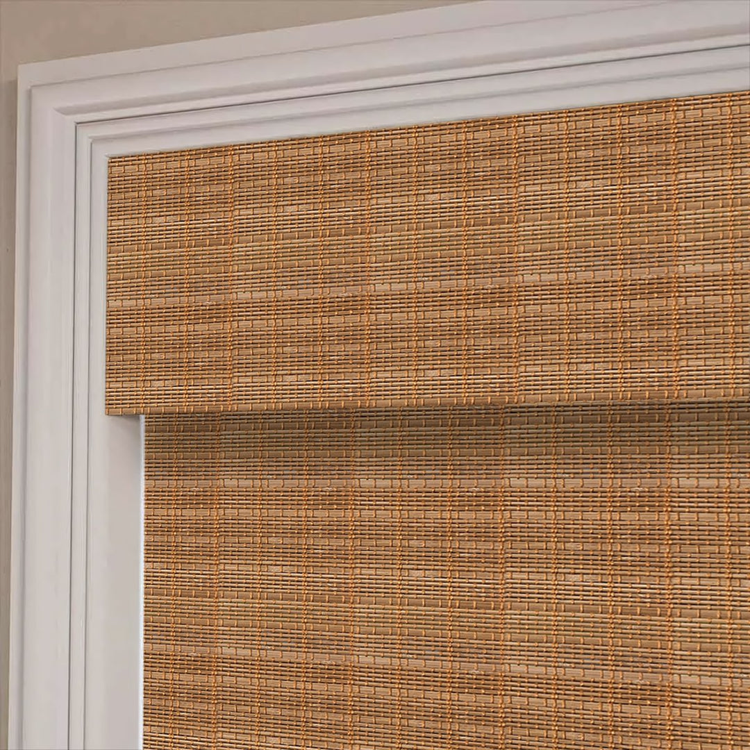 100% Bamboo Woven Shade - Warm Tan