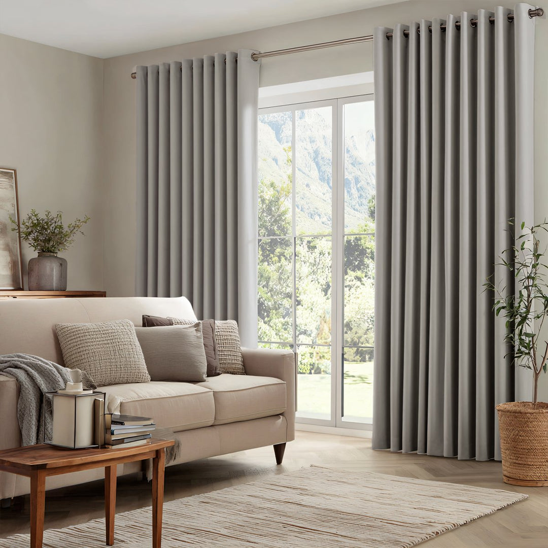 Umbra Velvet Blackout Pleated Curtains Grommet