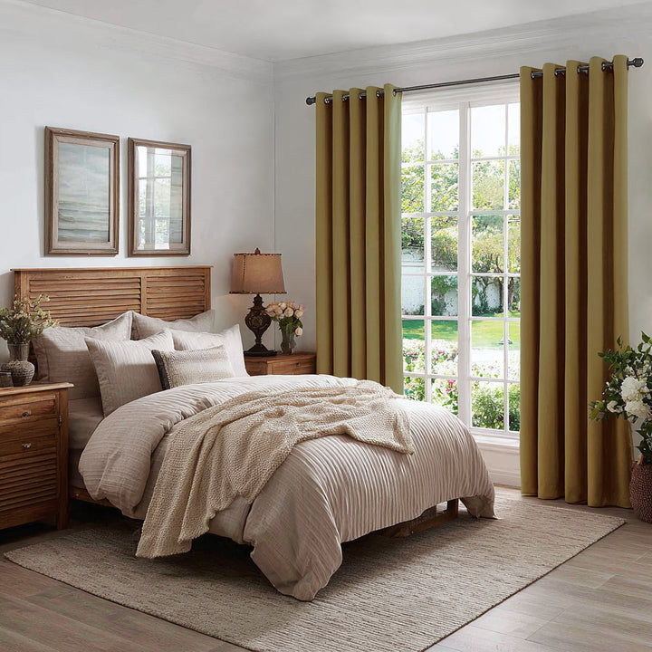 Nest Custom Velvet Thermal Curtains Pinch Pleat Grommet