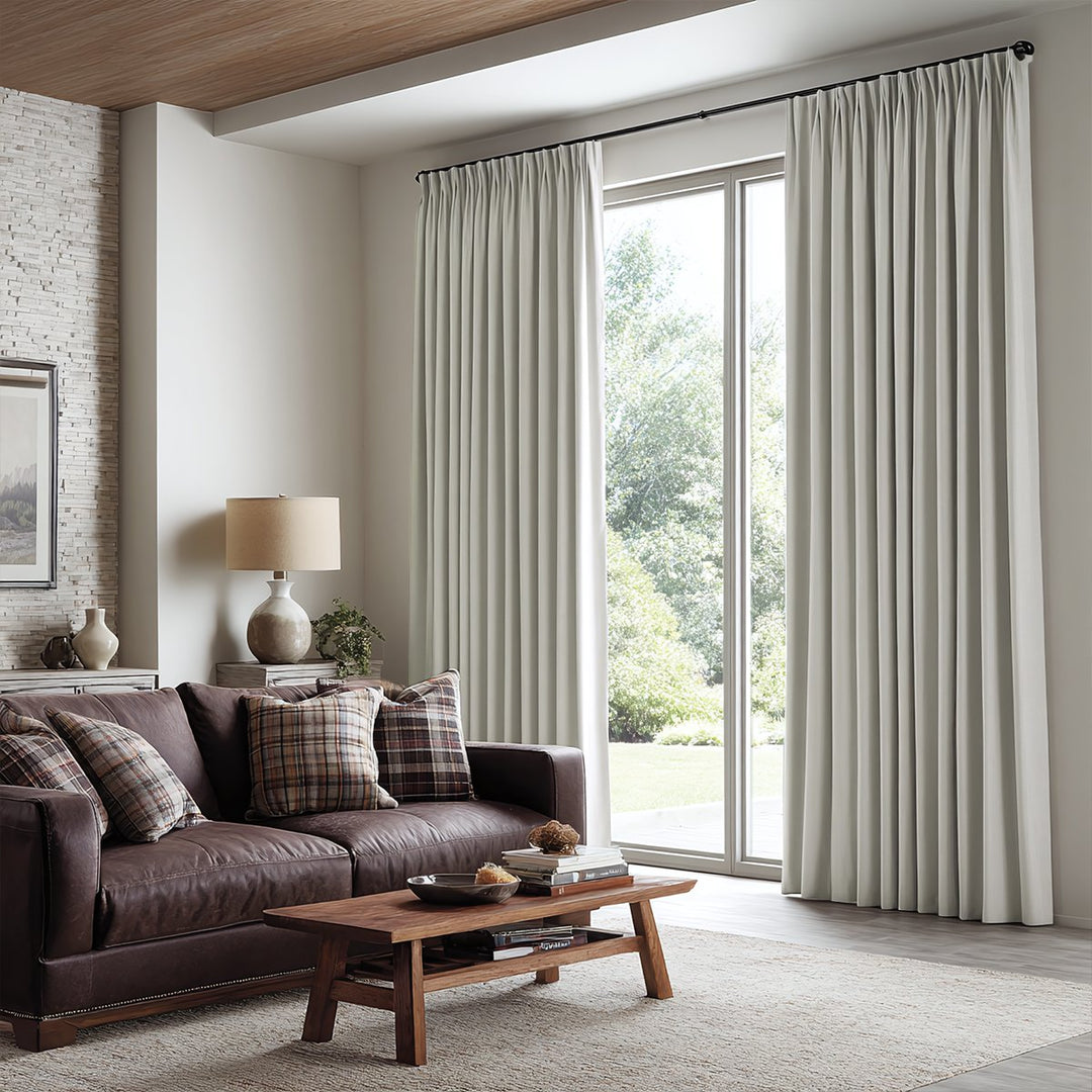 Umbra Velvet Blackout Pleated Thermal Curtains