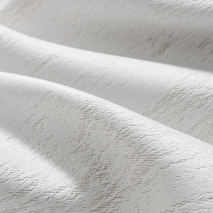 Kinetic 100% Blackout Wood Grain Textured Jacquard Pleated Thermal Curtains