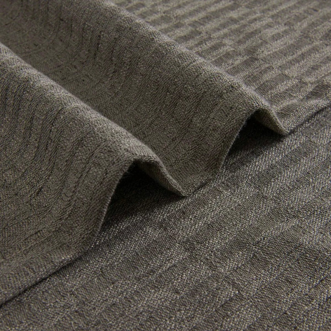 Custom Linen Curtains Bamboo Texture for Living Room Bedroom Made to Measure Window Panels