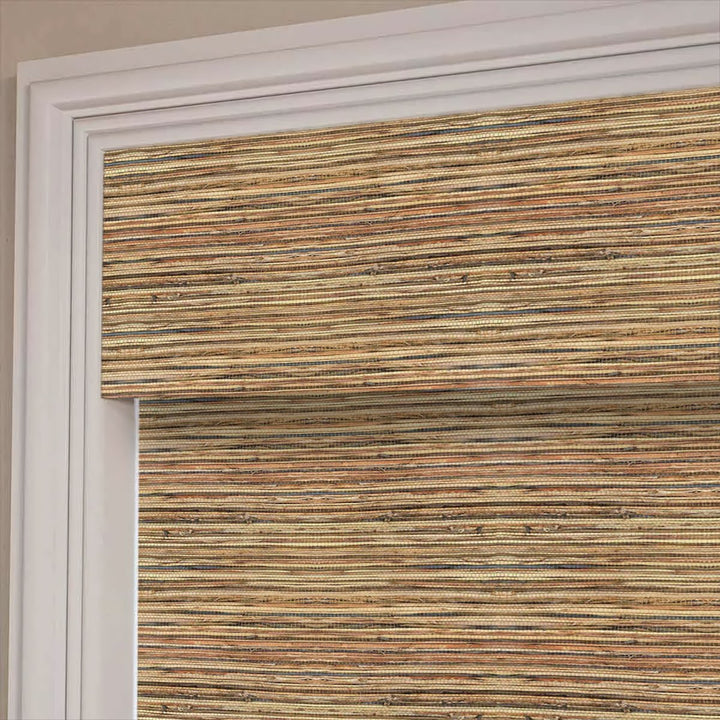 Natural Ramie Bamboo Woven Shade - Earth Tone