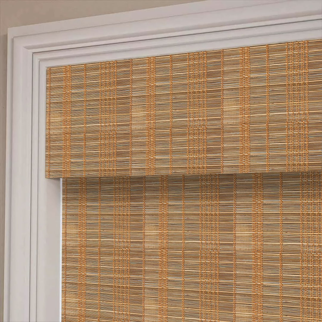 100% Bamboo Woven Shade - Cinnamon