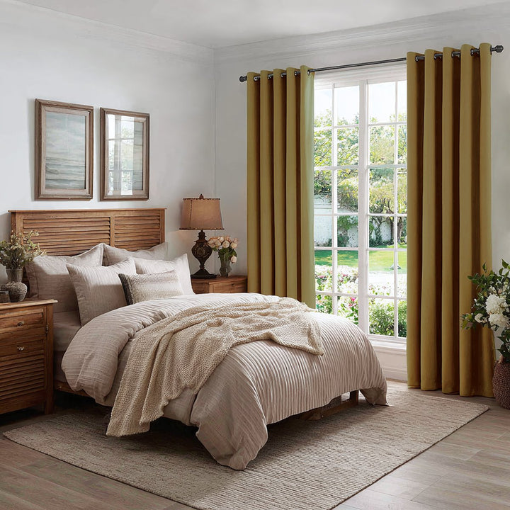 Nest Custom Velvet Thermal Curtains Pinch Pleat Grommet