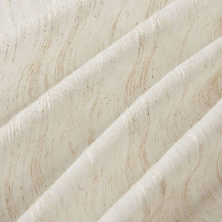 Cascade Vertical Striped Sheer Curtains