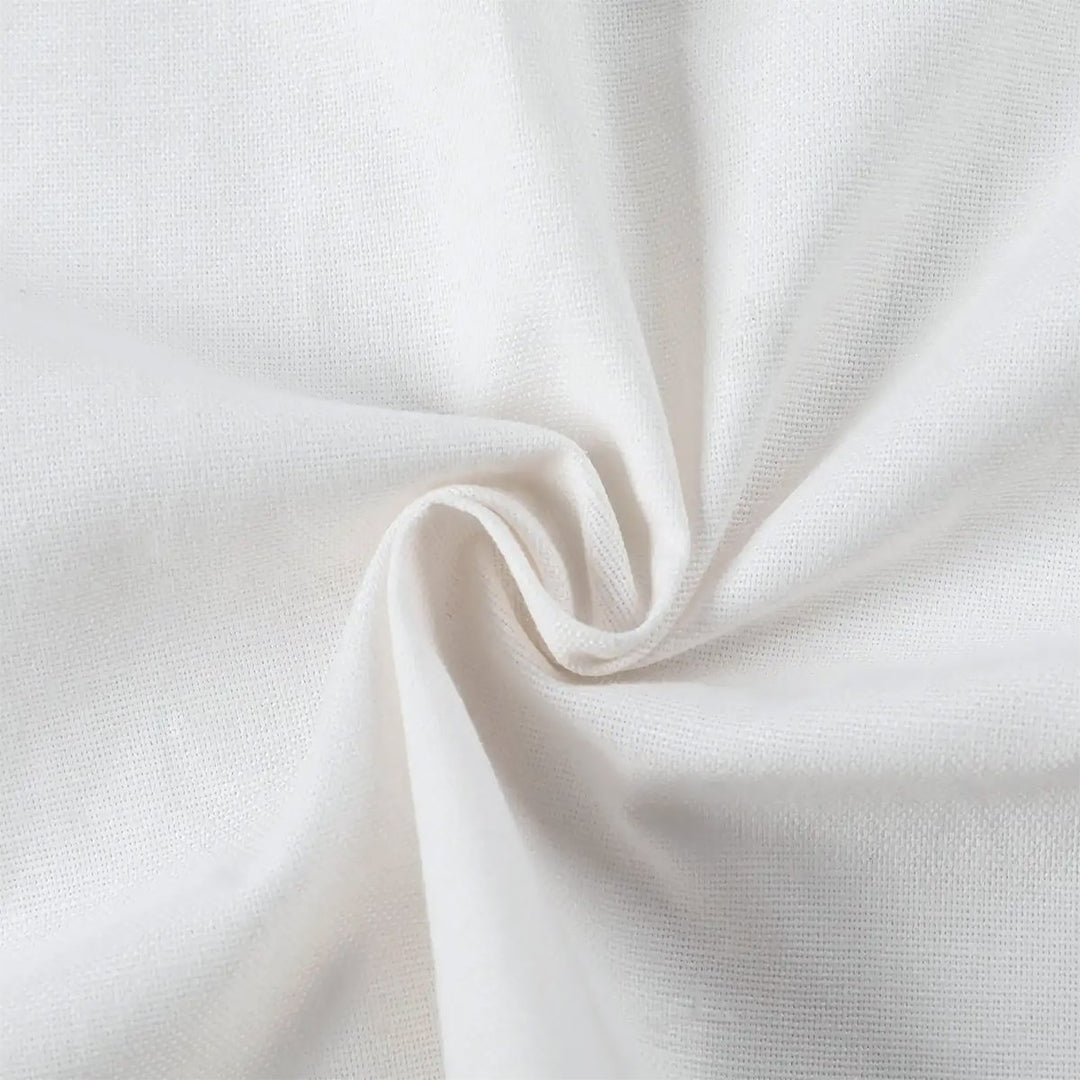 Linen And Cotton Blackout Pleated Curtains