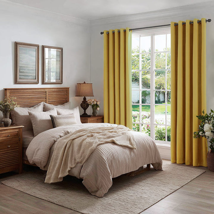 Nest Custom Velvet Thermal Curtains Pinch Pleat Grommet
