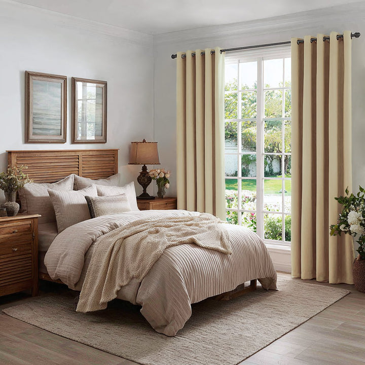 Nest Custom Velvet Thermal Curtains Pinch Pleat Grommet