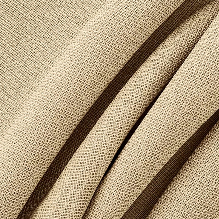 Bulgari Cotton-Linen Textured Blackout And Soundproof Window Curtains