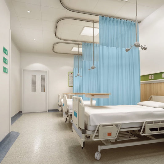 Professional Cubicle Privacy Curtain for Clinic SPA Lab