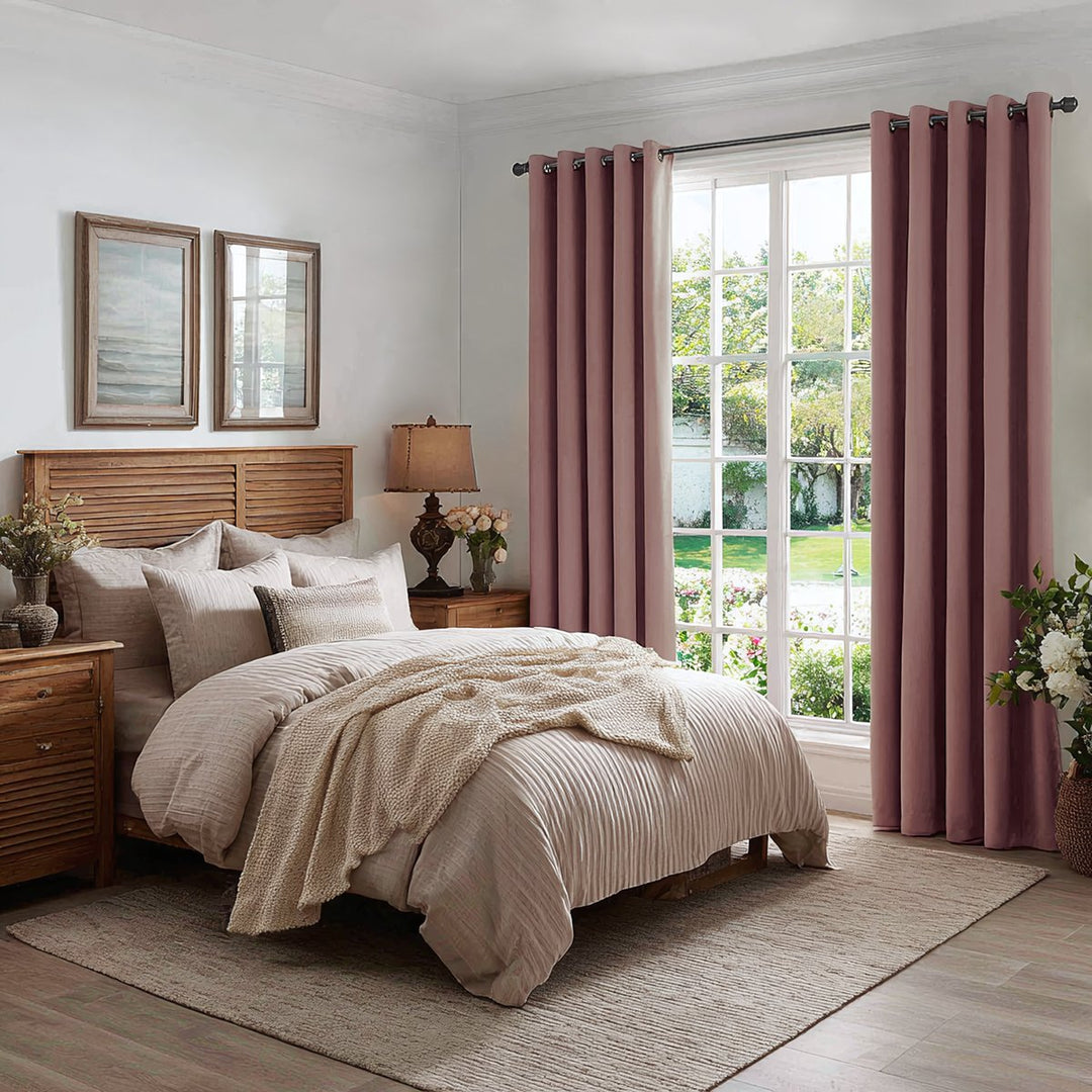 Nest Custom Velvet Thermal Curtains Pinch Pleat Grommet