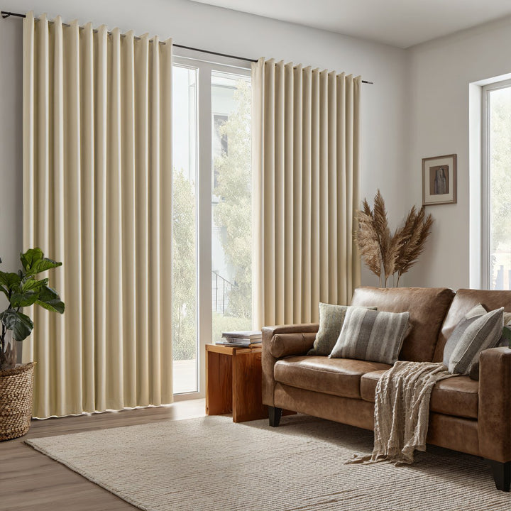 Umbra Velvet Blackout Pleated Thermal Curtains Grommet