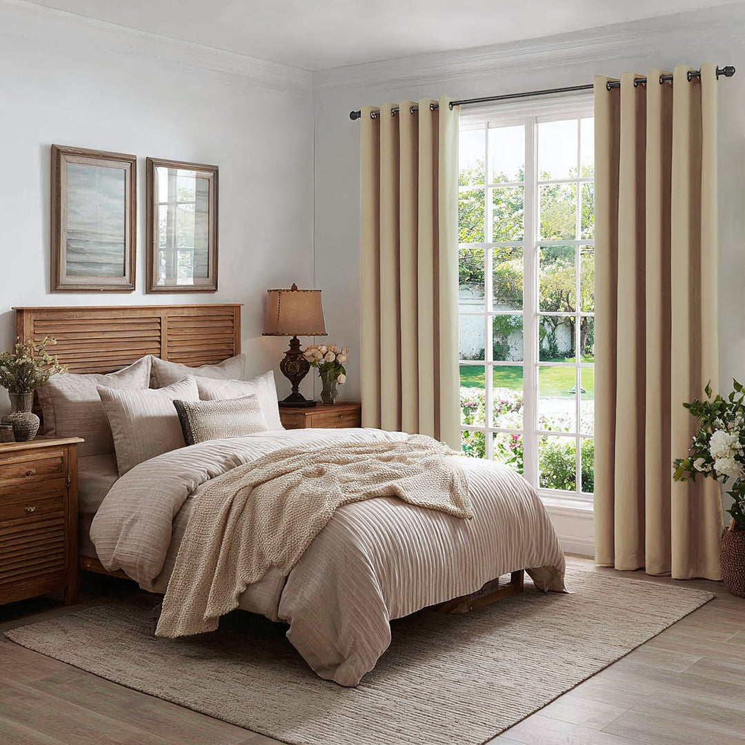 Nest Custom Velvet Thermal Curtains Pinch Pleat Grommet
