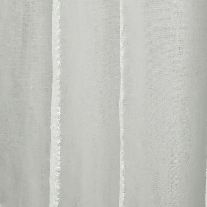 Vestige Belgian Linen Pleated Blackout Curtains For Living Room And Bedroom