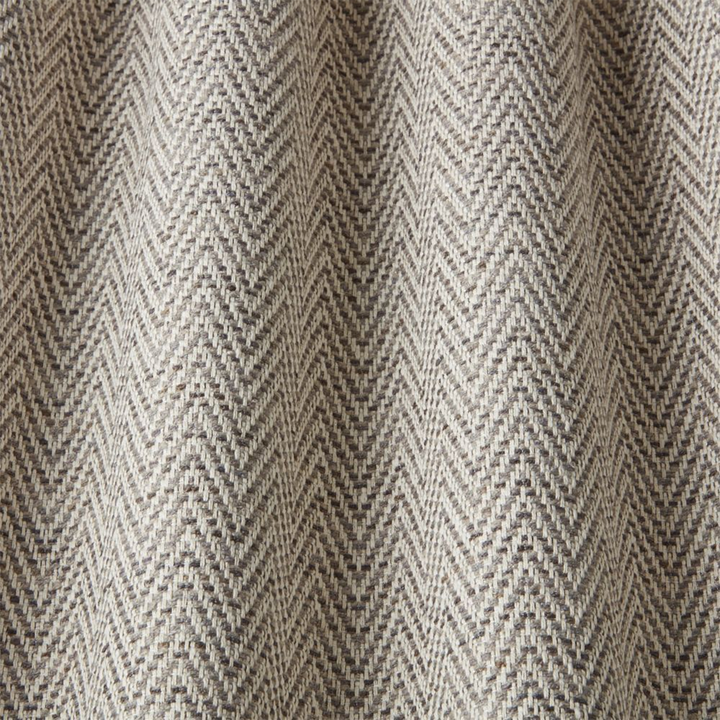 Tweed Premium Herringbone Pattern Custom Pleated Curtains
